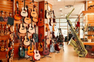 lojas de instrumentos musicais